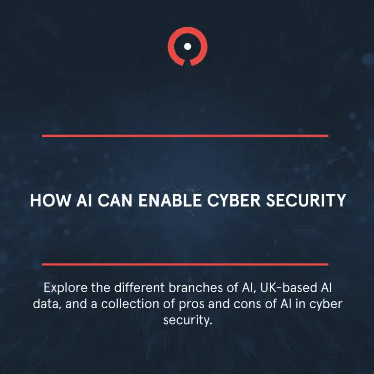 How AI can enable cyber security